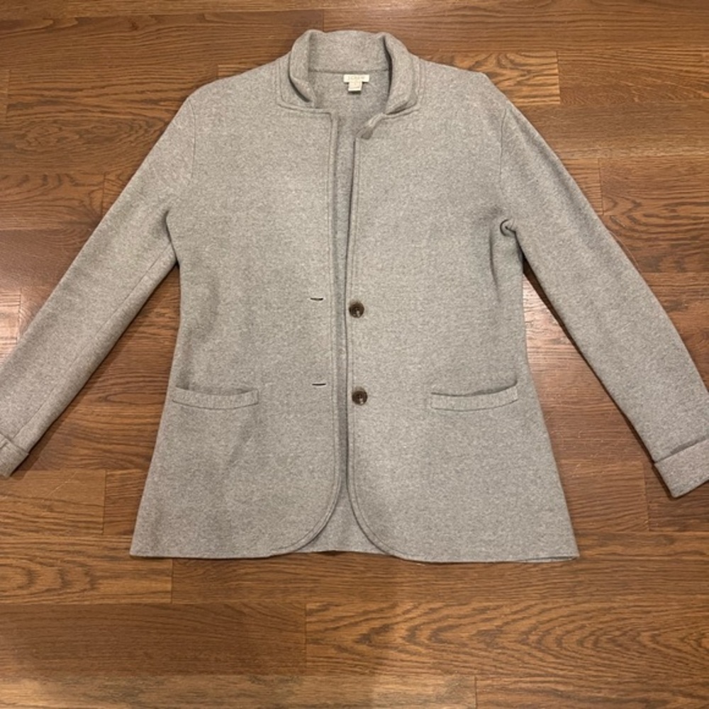 J. Crew SWEATER BLAZER S